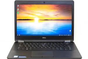 Б/у Ультрабук Б-класс Dell Latitude E7470 14' 1600x900| Core i5-6300U| 8 GB RAM| 256 GB SSD| HD 520