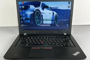 Б/у Ультрабук Б-класс Lenovo ThinkPad E460 14' 1920x1080| Core i5-6200U| 8 GB RAM| 128 GB SSD| HD 520