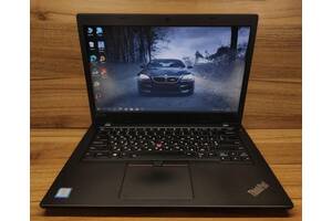 Б/у Ультрабук Б-класс Lenovo ThinkPad L480 14' 1920x1080| Core i5-8350U| 16 GB RAM| 480 GB SSD| UHD 620