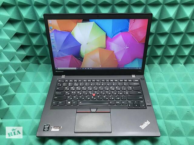 Б/у Ультрабук Б-класс Lenovo Thinkpad T450s 14' 1600x900| Core i5-5300U| 8 GB RAM| 128 GB SSD| HD 5500