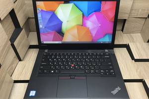 Б/у Ультрабук Б-класс Lenovo ThinkPad T470 14' 1366x768| Core i5-7300U| 8 GB RAM| 256 GB SSD| HD 620| Две АКБ