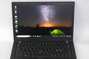 Б/у Ультрабук Б-класс Lenovo ThinkPad T470s 14' 1920x1080| Core i5-6300U| 8 GB RAM| 256 GB SSD| HD 520| Две