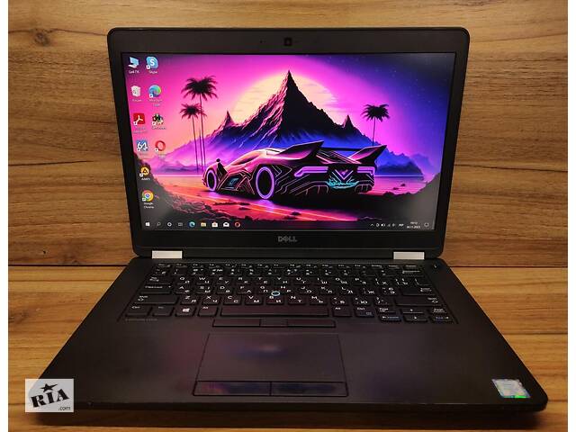 Б/у Ультрабук Dell Latitude E5470 14' 1920x1080| Core i5-6440HQ| 8 GB RAM| 240 GB SSD| HD 530