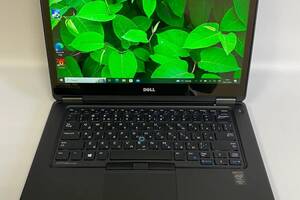 Б/у Ультрабук Dell Latitude E7450 14' 1920x1080 Сенсорный| Core i7-5600U| 16 GB RAM| 256 GB SSD| HD 5500