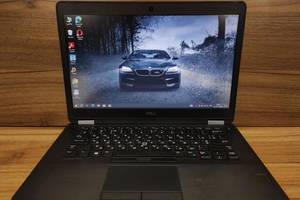 Б/у Ультрабук Dell Latitude E7470 14' 1366x768| Core i7-6600U| 8 GB RAM| 256 GB SSD| HD 520