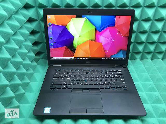 Б/у Ультрабук Dell Latitude E7470 14' 1920x1080| Core i5-6300U| 8 GB RAM| 180 GB SSD| HD 520