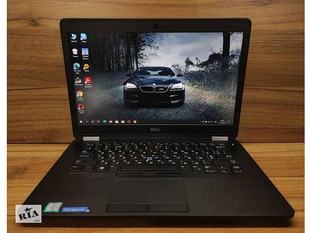 Б/у Ультрабук Dell Latitude E7470 14' 1920x1080| Core i5-6300U| 8 GB RAM| 256 GB SSD| HD 520