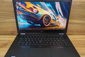 Б/у Ультрабук Dell Latitude E7470 14' 1920x1080| Core i7-6600U| 8 GB RAM| 256 GB SSD| HD 520