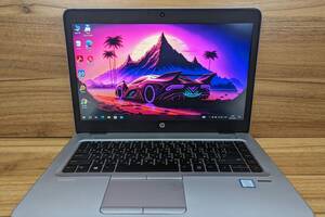 Б/у Ультрабук HP EliteBook 840 G4 14' 2560x1440| Core i7-7500U| 8 GB RAM| 256 GB SSD| HD 620