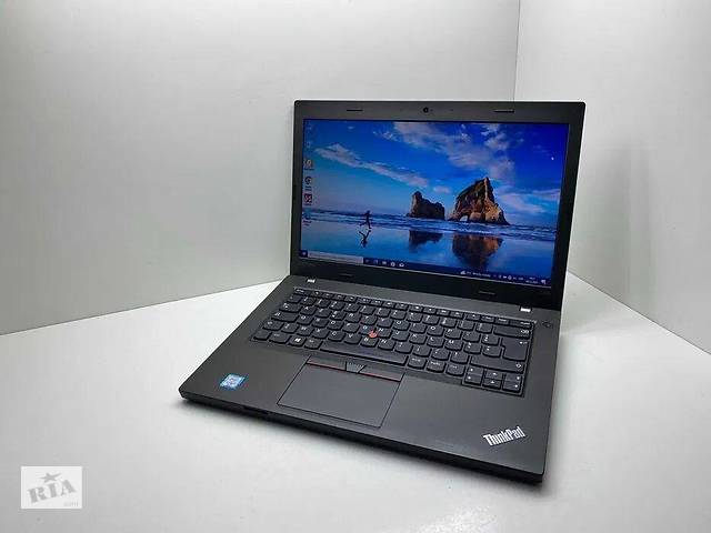 Б/у Ультрабук Lenovo ThinkPad L470 14' 1366x768| Core i5-6300U| 8 GB RAM| 256 GB SSD| HD 620