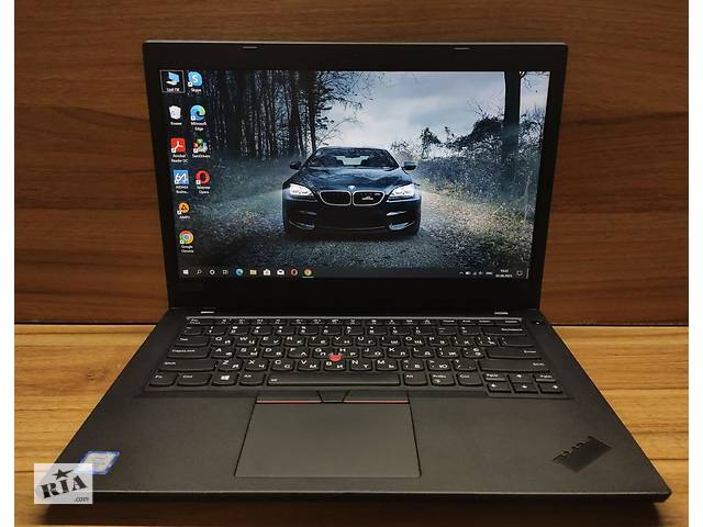 Б/у Ультрабук Lenovo ThinkPad L480 14' 1920x1080| Core i5-8350U| 8 GB RAM| 240 GB SSD| UHD 620