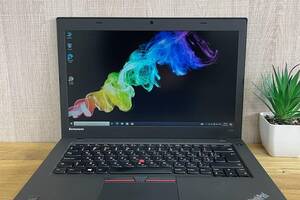 Б/у Ультрабук Lenovo ThinkPad T450 14' 1600x900| Core i5-5300U| 8 GB RAM| 128 GB SSD| HD 5500