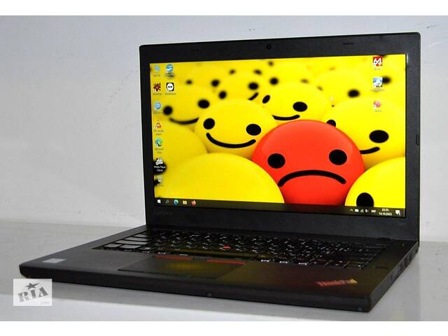 Б/у Ультрабук Lenovo ThinkPad T460 14' 1920x1080| Core i5-6300U| 16 GB RAM| 480 GB SSD NEW| HD 520| Две АКБ