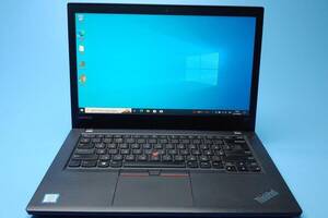 Б/у Ультрабук Lenovo ThinkPad T470 14' 1920x1080| Core i7-7600U| 16 GB RAM| 256 GB SSD| HD 620