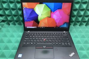 Б/у Ультрабук Lenovo ThinkPad T470s 14' 1920x1080| Core i5-6300U| 12 GB RAM| 256 GB SSD| HD 520