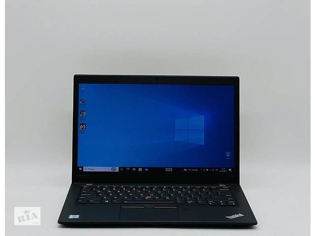 Б/у Ультрабук Lenovo ThinkPad T470s 14' 1920x1080| Core i7-6600U| 8 GB RAM| 120 GB SSD| HD 520