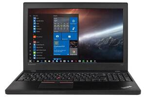 Б/у Ультрабук Lenovo ThinkPad T550 15.6' 1366x768| Core i5-5300U| 8 GB RAM| 240 GB SSD| HD 5500