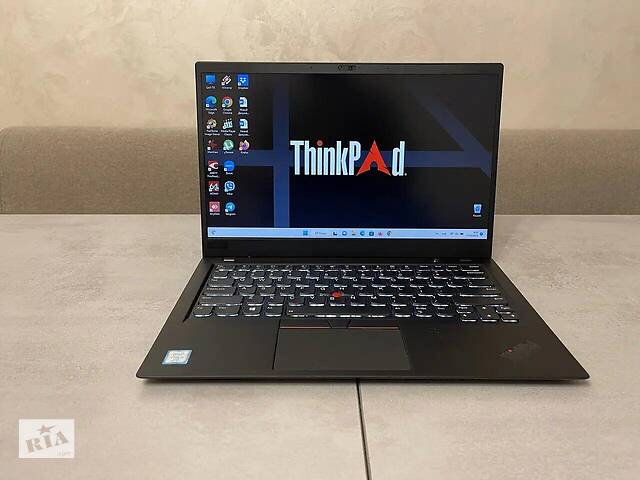Б/у Ультрабук Lenovo ThinkPad X1 Carbon (6th Gen) 14' 1920x1080| Core i7-8650U| 16 GB RAM| 256 GB SSD NEW| UHD