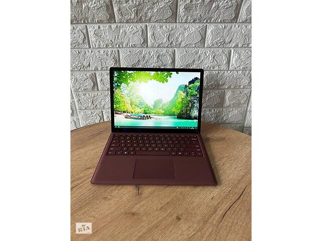 Б/у Ультрабук Microsoft Surface Laptop Red 13.5' 2256x1504 Touch| i7-7600U| 8GB RAM| 256GB SSD| Iris Plus