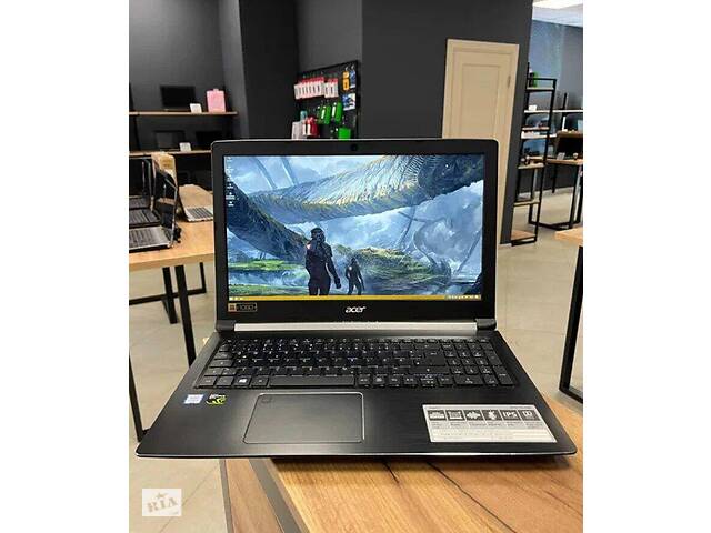 Б/у Игровой ноутбук Acer Aspire 7 A715-71G 51KX 15.6' 1920x1080| i5-7300HQ| 16GB RAM| 256GB SSD+1000GB HDD|