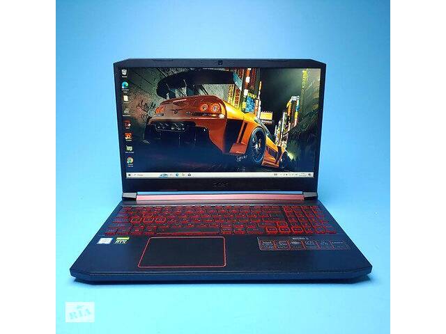 Б/у Игровой ноутбук Acer Nitro 5 AN515-54 15.6' 1920x1080| i5-9300H| 16GB RAM| 512GB SSD| RTX 2060 6GB