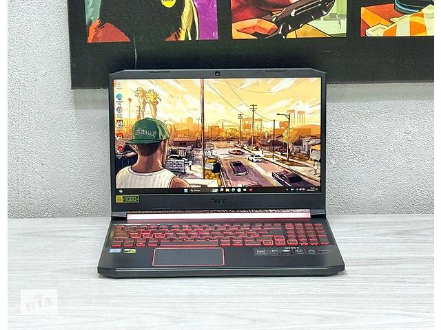 Б/у Игровой ноутбук Acer Nitro 5 AN515-54 15.6' 1920x1080| i5-8300H| 16GB RAM| 512GB SSD| GTX 1650 4GB