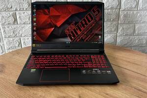 Б/у Игровой ноутбук Acer Nitro 5 AN515-57 15.6' 1920x1080| i5-11400H| 8GB RAM| 256GB SSD| GTX 1650 4GB