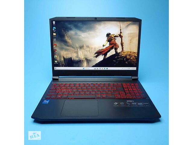 Б/у Игровой ноутбук Acer Nitro 5 AN515-57 15.6' 1920x1080| i7-11800H| 16GB RAM| 512GB SSD| RTX 3050 Ti 4GB