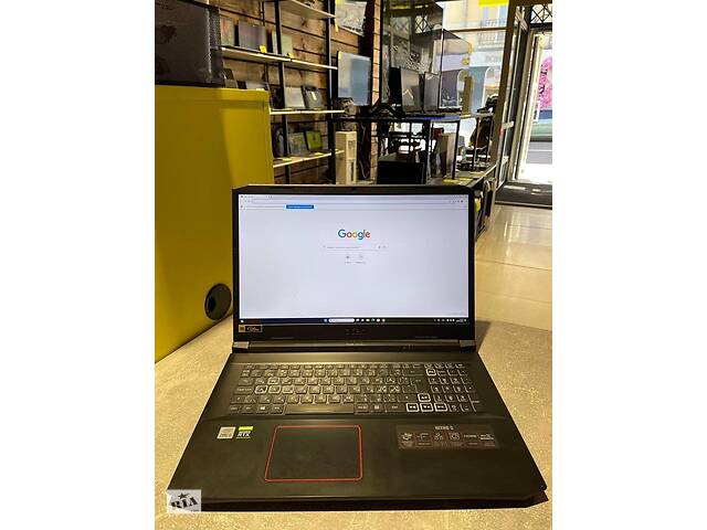 Б/у Игровой ноутбук Acer Nitro 5 AN517-52 17.3' 1920x1080| i5-10300H| 16GB RAM| 480GB SSD| RTX 3060 6GB