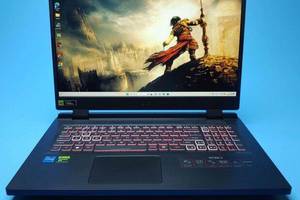 Б/у Игровой ноутбук Acer Nitro 5 AN517-55 17.3' 1920x1080| i5-12450H| 16GB RAM| 512GB SSD| RTX 3050 4GB