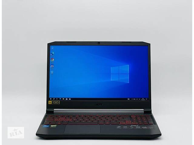 Б/у Игровой ноутбук Acer Nitro 5 N20C1 15.6' 1920x1080| i5-11400H| 16GB RAM| 512GB SSD| GTX 1650 4GB