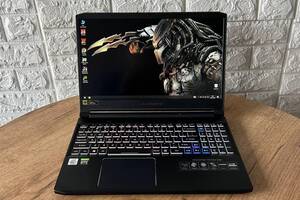 Б/у Игровой ноутбук Acer Predator Triton PT315-52 15.6' 1920x1080| i7-10750H| 16GB RAM| 512GB SSD| RTX 2070