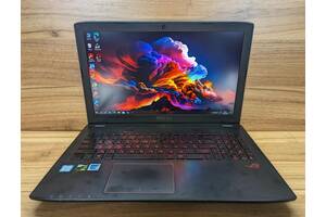 Б/у Игровой ноутбук Asus GL552V 15.6' 1920x1080| i7-6700HQ| 16GB RAM| 240GB SSD+1000GB HDD| GTX 960M 2GB