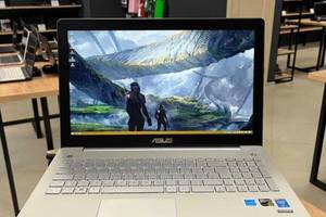 Б/у Игровой ноутбук Asus N550J 15.6' 1920x1080| Core i5-4200H| 8 GB RAM| 256 GB SSD| GeForce GTX 850M 2GB| АКБ