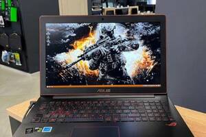 Б/у Игровой ноутбук Asus Rog G501J 15.6' 1920x1080| i7-4720HQ| 16GB RAM| 128GB SSD+1000GB HDD| GTX 960M 2GB