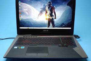 Б/у Игровой ноутбук Asus ROG G752VY 17.3' 1920x1080| i7-6700HQ| 8GB RAM| 240GB SSD+1000GB HDD| GTX 980M 4GB