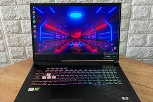 Б/у Игровой ноутбук Asus ROG Strix G17 G712LW 17.3' 1920x1080| i7-10750H| 16GB RAM| 1000GB SSD| RTX 2070 8GB