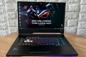 Б/у Игровой ноутбук Asus Rog Strix G512LW 15.6' 1920x1080| i7-10750H| 16GB RAM| 1000GB SSD| RTX 2070 8GB