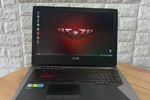 Б/у Игровой ноутбук Asus ROG Strix G752VY 17.3' 1920x1080| i7-6700HQ| 16GB RAM| 128GB SSD+1000GB HDD| GTX 980M