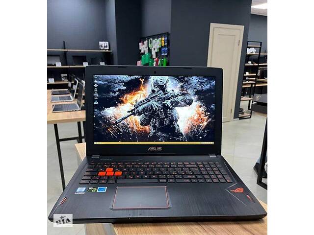 Б/у Игровой ноутбук Asus ROG Strix GL502V 15.6' 1920x1080| i7-6700HQ| 16GB RAM| 250GB SSD| GTX 970M 3GB