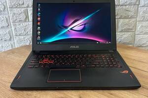 Б/у Игровой ноутбук Asus ROG Strix GL502VM 15.6' 1920x1080| i7-7700HQ| 8GB RAM| 256GB SSD| GTX 1060 3GB