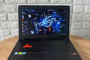 Б/у Игровой ноутбук Asus ROG Strix GL502VS 15.6' 1920x1080| i7-6700HQ| 16GB RAM| 500GB SSD| GTX 1070 8GB