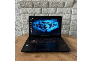 Б/у Игровой ноутбук Asus ROG Strix GL553VD 15.6' 1920x1080| i7-7700HQ| 16GB RAM| 256GB SSD+1000GB HDD| GTX