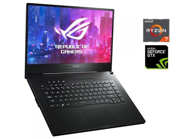 Б/у Игровой ноутбук Asus ROG Zephyrus GA502DU 15.6' 1920x1080| Ryzen 7 3750H| 16GB RAM| 512GB SSD| GTX 1660 Ti