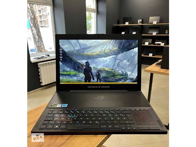 Б/у Игровой ноутбук Asus ROG Zephyrus GX501 15.6' 1920x1080| i7-7700HQ| 24GB RAM| 1000GB SSD| GTX 1080 8GB