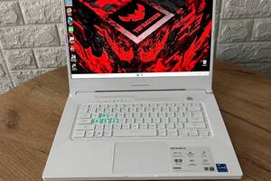 Б/у Игровой ноутбук Asus TUF Dash F15 FX516PR White 15.6' 1920x1080| i7-11370H| 16GB RAM| 1000GB SSD| RTX 3070