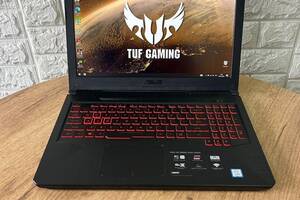 Б/у Игровой ноутбук Asus TUF Gaming FX504GE 15.6' 1920x1080| i7-8750H| 8GB RAM| 256GB SSD| GTX 1050 Ti 4GB