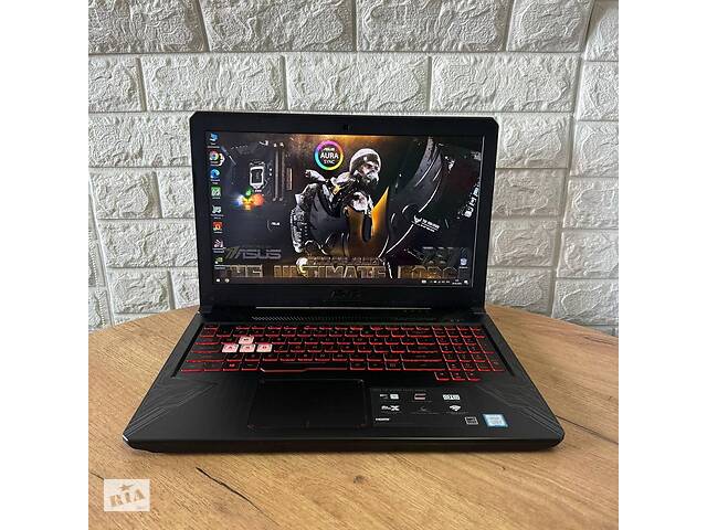 Б/у Игровой ноутбук Asus TUF Gaming FX504GM 15.6' 1920x1080| i5-8300H| 8GB RAM| 480GB SSD| GTX 1050 2GB