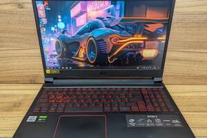 Б/у Игровой ноутбук Б-класс Acer Nitro 5 AN 515-55-53AG 15.6' 1920x1080| i5-10300H| 16GB RAM| 256GB SSD+1000GB