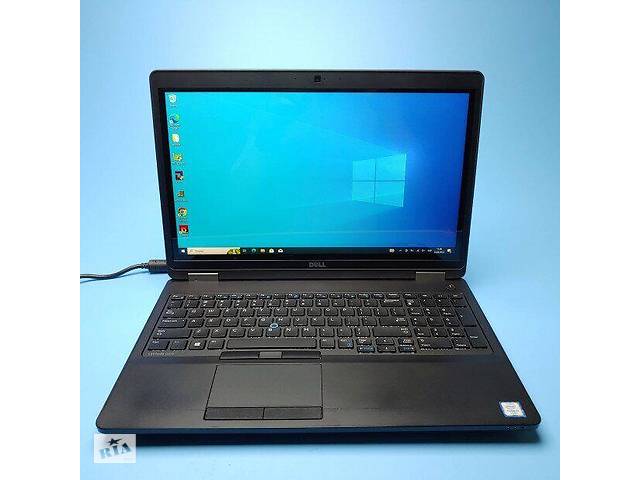 Б/у Игровой ноутбук Б-класс Dell Latitude E5570 15.6' 1920x1080 Touch| i7-6820HQ| 16GB RAM| 512GB SSD| Radeon
